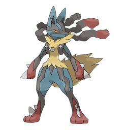 Imagem do Pokémon Mega Lucario