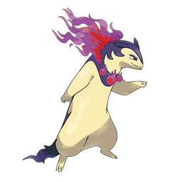 Imagem do Pokémon Hisuian Typhlosion