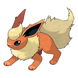 Imagem do Pokémon Flareon