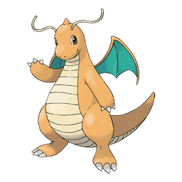 Imagem do Pokémon Dragonite