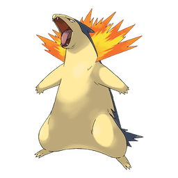 Imagem do Pokémon Shadow Typhlosion