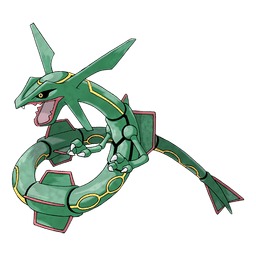 Imagem do Pokémon Rayquaza