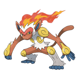 Imagem do Pokémon Shadow Infernape