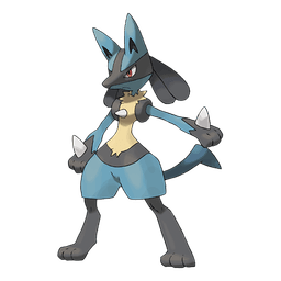 Imagem do Pokémon Lucario